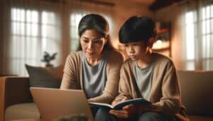 Children building resilience through collaborative problem-solving at school