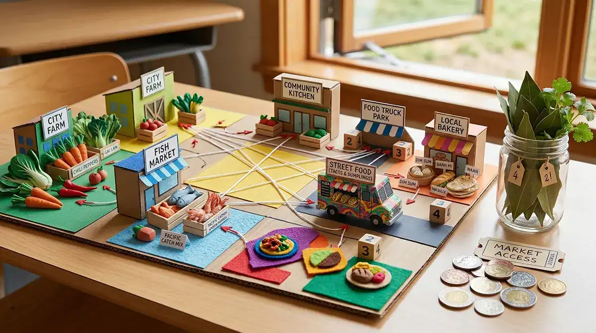 Grade 4-5 Economic: Edible Vancouver — student work