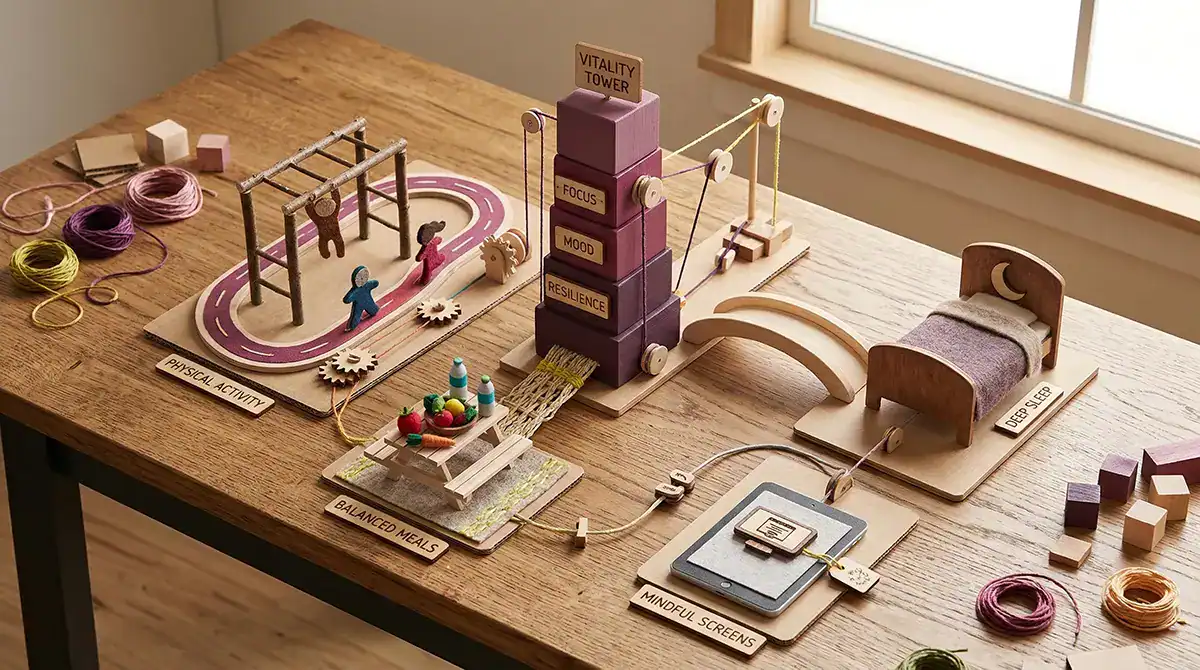 Grade 4-5 Scientific: Healthy Bodies — student work