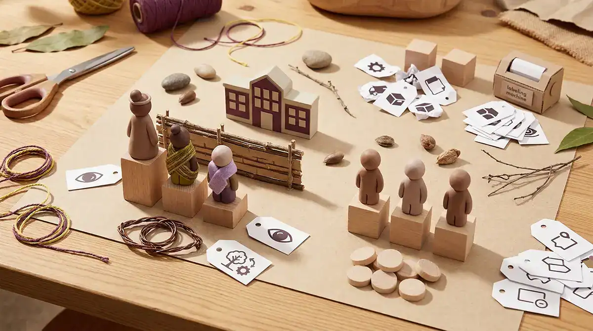 Grade 4-5 Identity: Bias and Stereotypes — student work