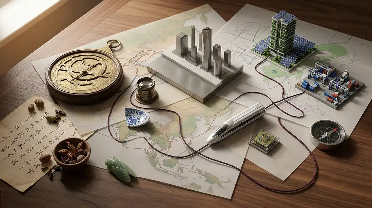 Grade 6-7 Global: Asia — student work