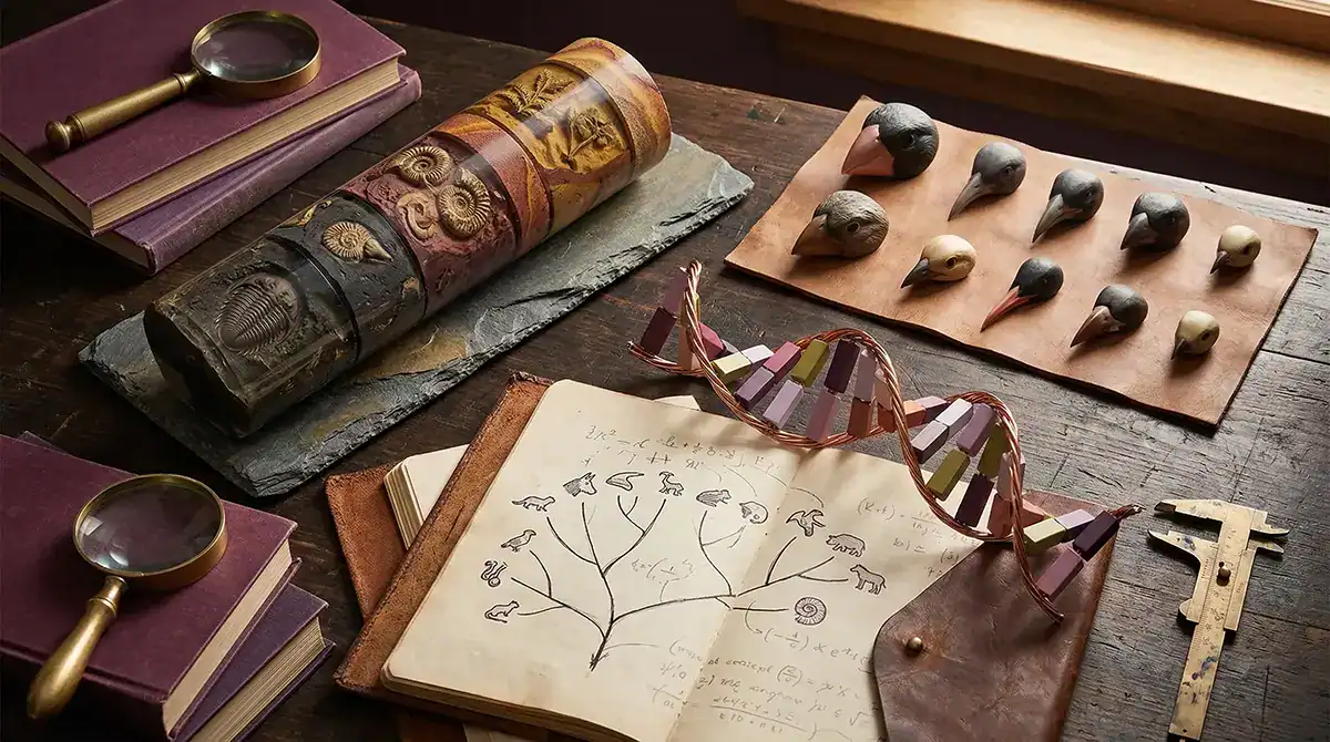 Grade 6-7 Scientific: Evolution — student work