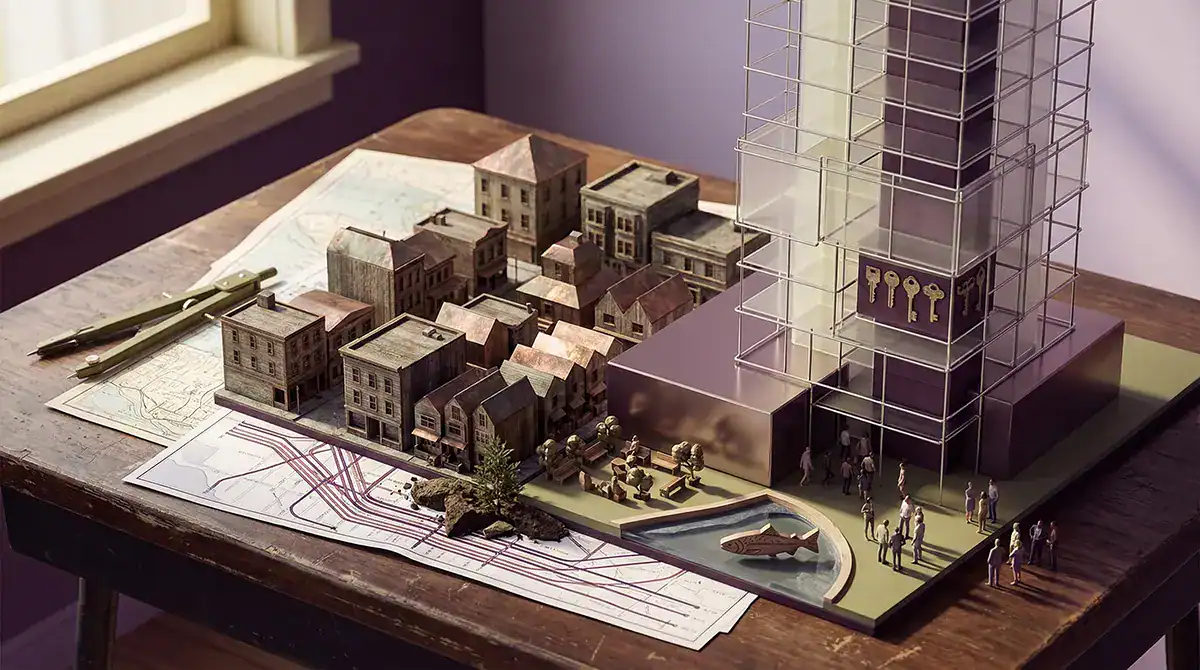 Grade 6-7 Civic: Urban Design — student work