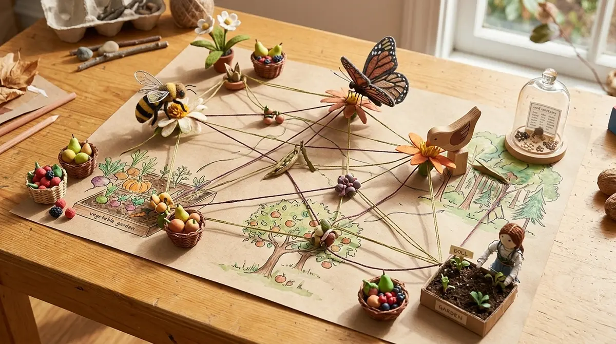 Grade 2-3 Scientific: Plants and Pollinators — student work